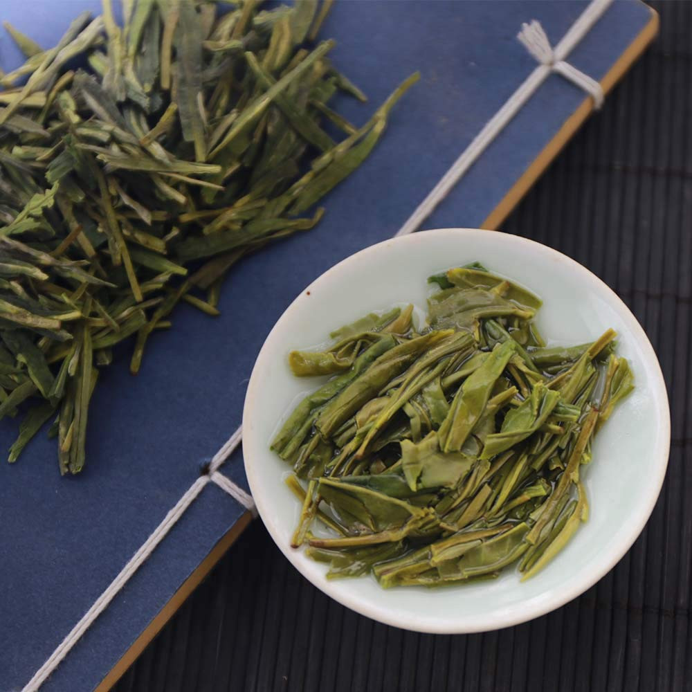 – Longjing Tea – Dragonwell Tea – Chinese Green Tea Loose Leaf – Toasty Bean Aro
