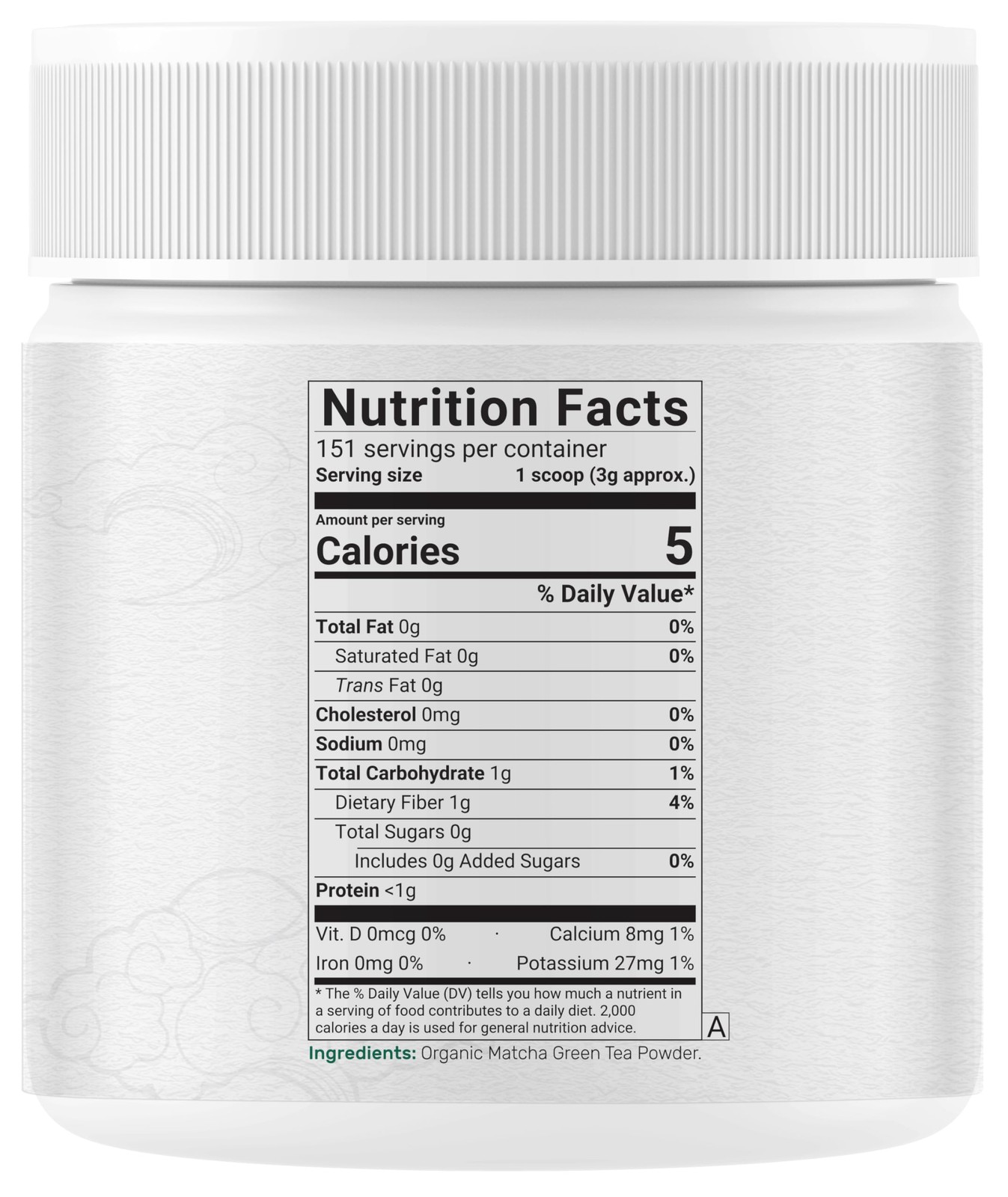 Organic Matcha Green Tea Powder, 1 lb (454g) | First Harvest, 1 Pound