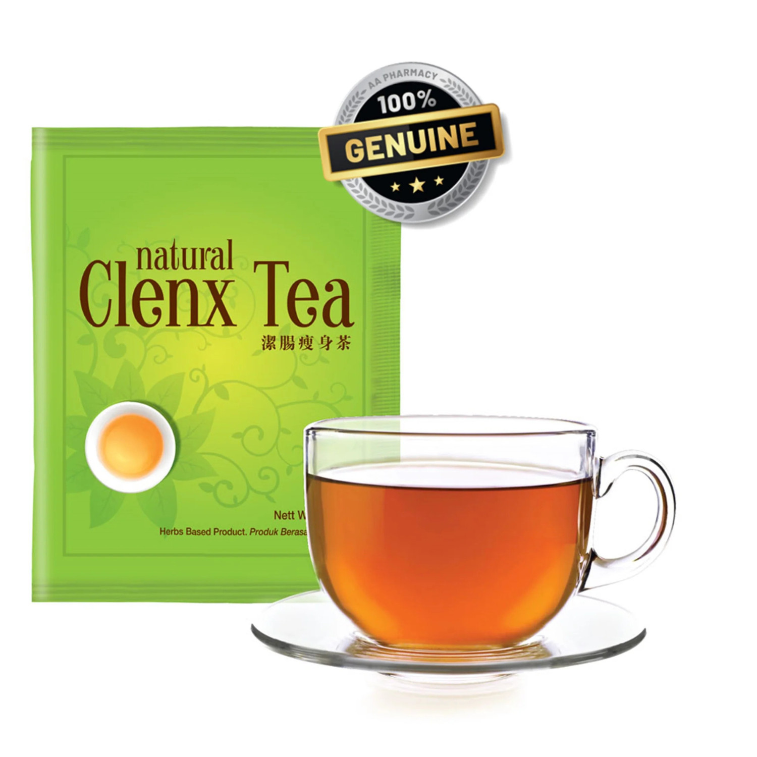 NH Detoxlim Natural Clenx Tea – 50+6 Teabags Colon Detox & Digestive Support