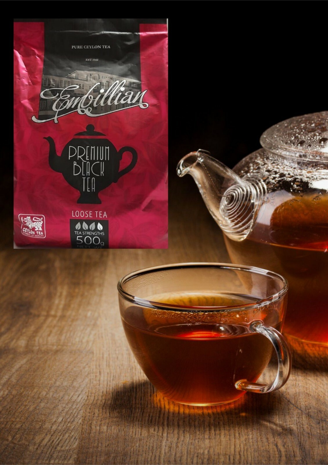 Premium Quality Ceylon Upcountry B.O.P.F. Black Tea- 500g Tea Powder bulk pack