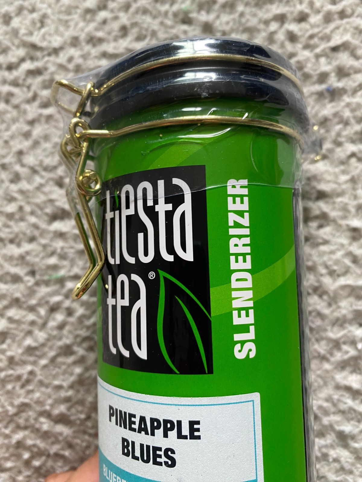 Tiesta Tea Pineapple Blues Blueberry Pineapple Green Tea Caffeine 5.0 oz