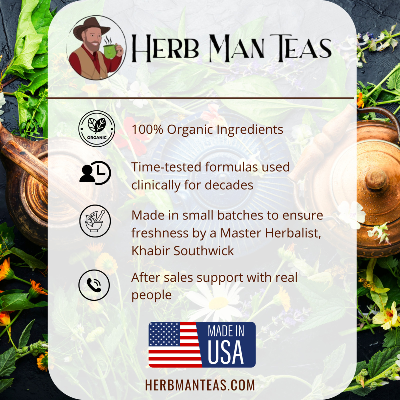 PROSTATE TEA- Reduces inflammation of the prostate gland & frequent urination