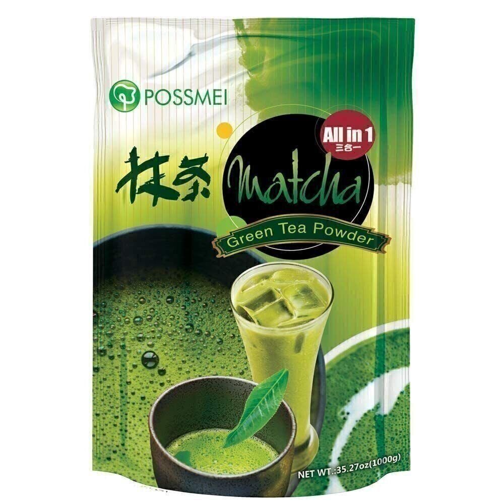 Possmei Instant Powder – Green Tea Powder (Matcha Powder) All in one