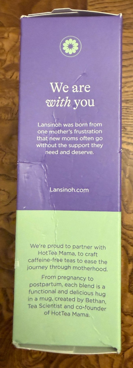 Lansinoh Morning Rescue Pregnancy Tea – 14 Whole Leaf Teabags