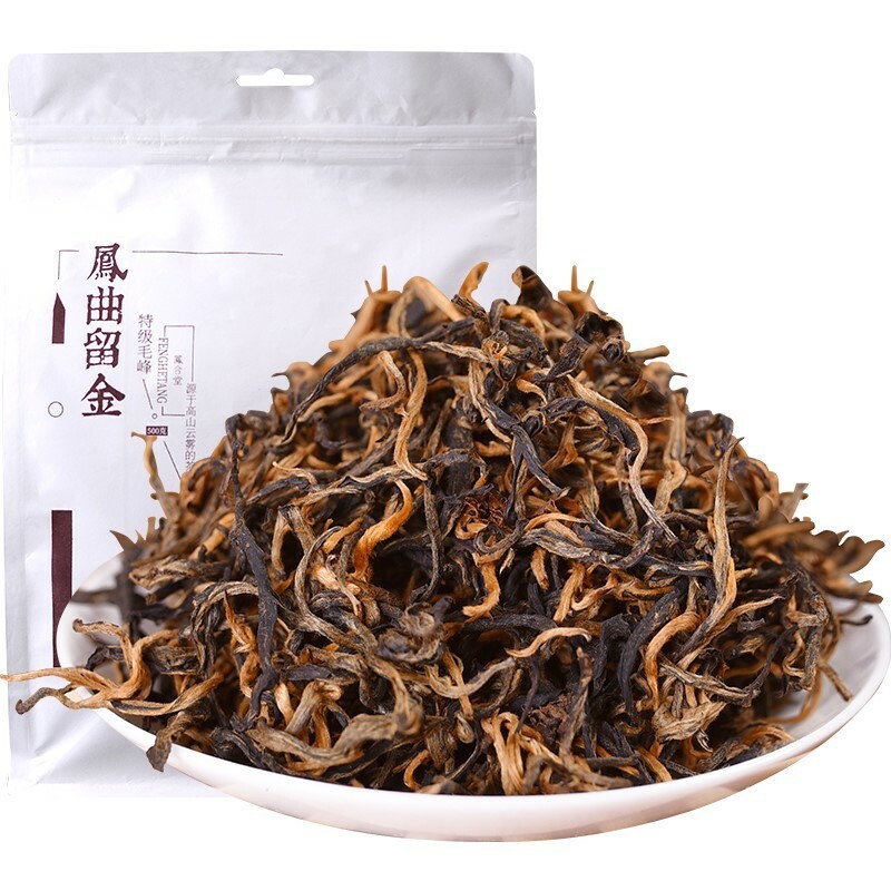 2026 FengHetang Dian Hong Premium Maofeng Yunnan Fengqing Dianhong Tea 500g