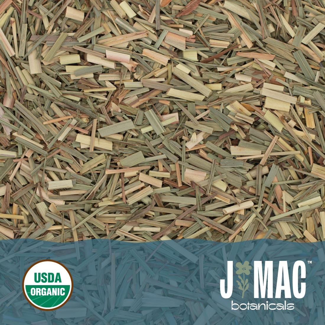 Organic Lemon Grass (8 oz bag) Certified USDA Organic, Cut & Sifted Dried Lem…