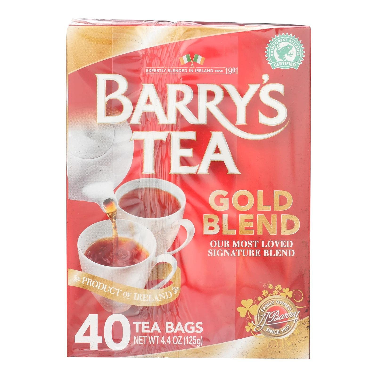 Grocery Gold Blend Tea Bags 40 Count Pack of 6 Premium Tea Bags