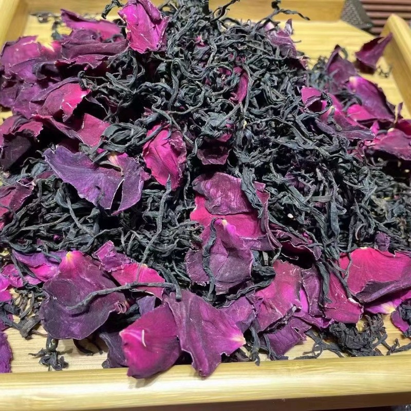 80g High-quality Rose Black Tea Dianhong 2023 Beauty Tea Bulk Flower Tea