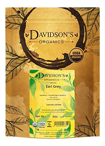 Davidson’s Tea Bulk, Earl Grey, 16-Ounce Bag