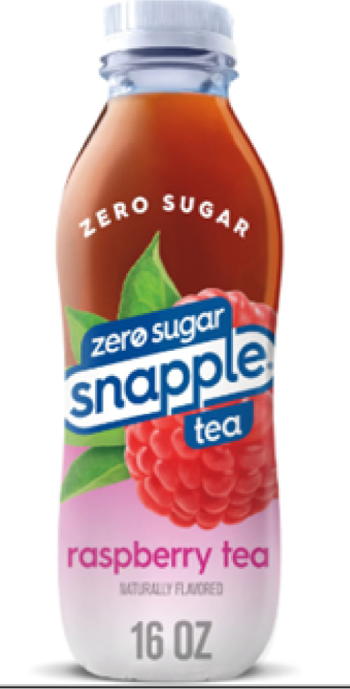 Snapple – Zero Sugar Raspberry – 16 fl oz (24 Plastic Bottles)