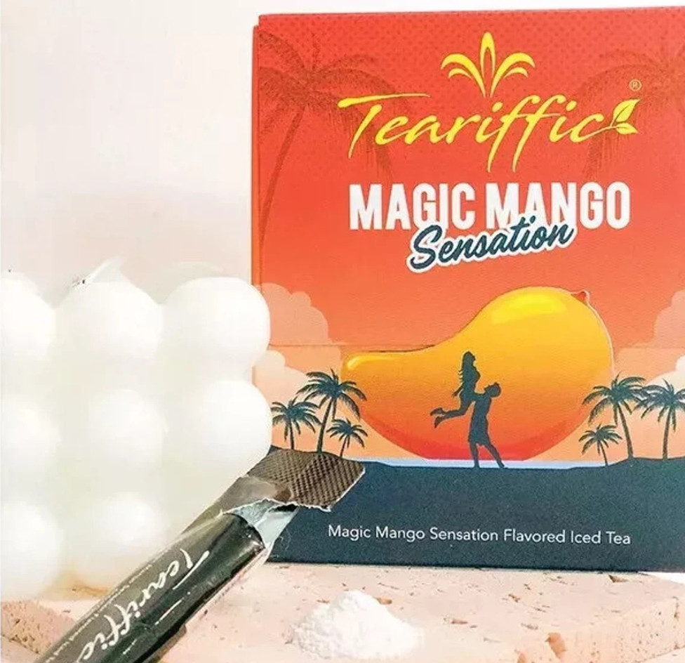 1 X Teariffic Magic Mango Sensation Sexual Men Herb Energy Coffee (12 Sachets)