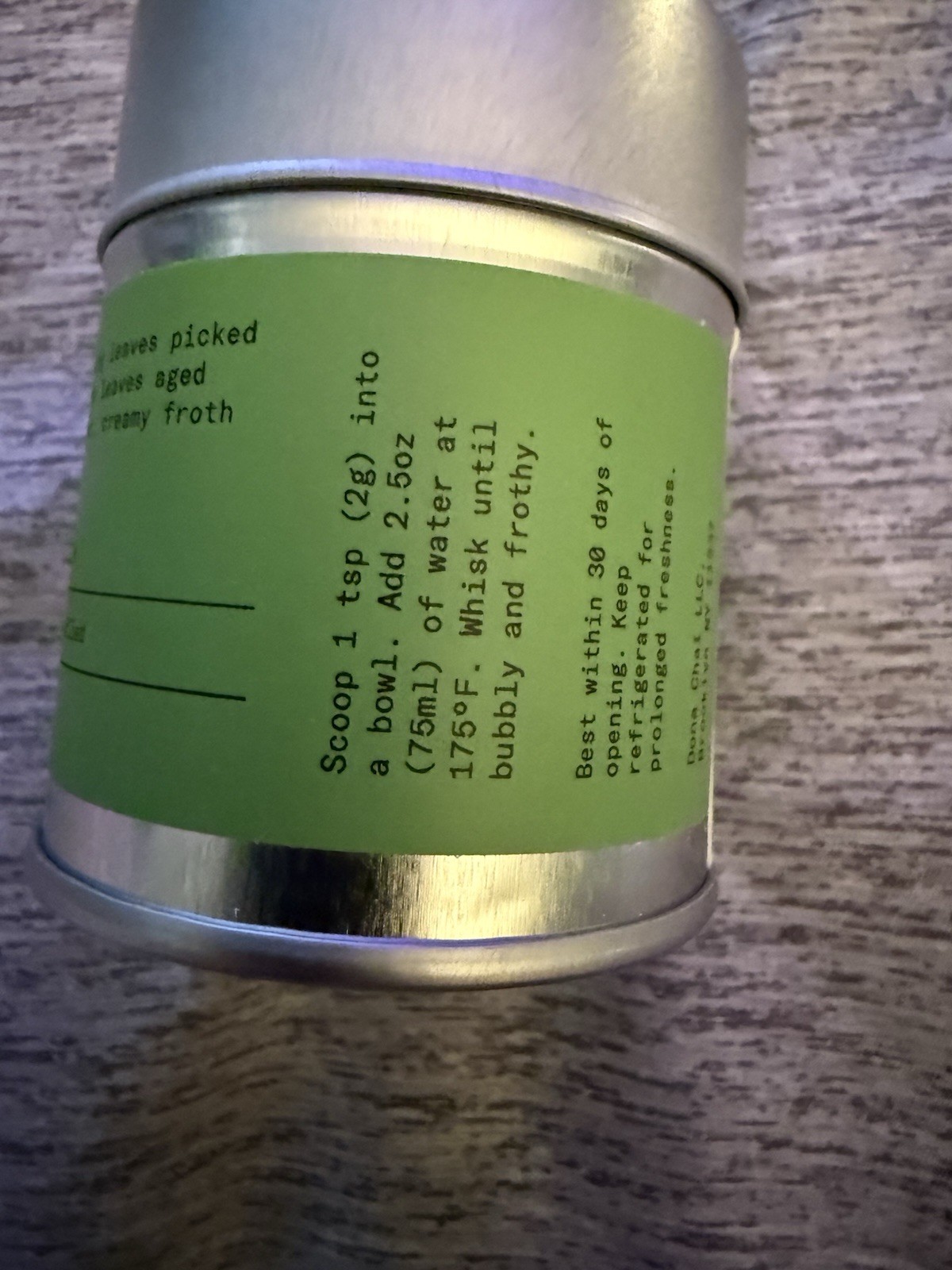Dona Ceremonial Grade Matcha, Stone-Milled from Wazuka, Kyoto Family Tea Estate,