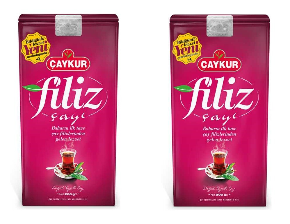 [2 PIECES] Turkish Caykur Filiz 200 gr * 0 ORIGINAL* EXPRESS SHIPPING *