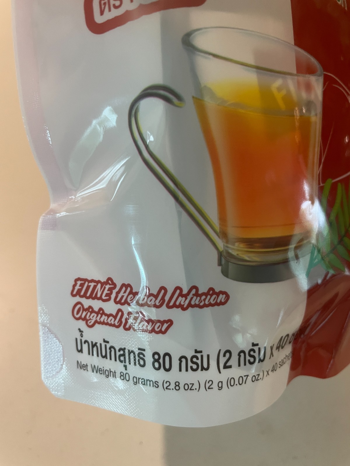80 tea bag FITNE Slimming Herbal Tea Original Infusion Detox Diet Weight Loss