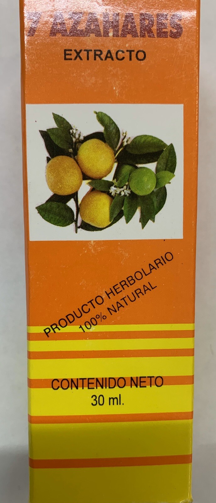 7 Siete Azahares Extracto Toronjil Valeriana Pasiflora Tila Tumba Vaquero Azahar