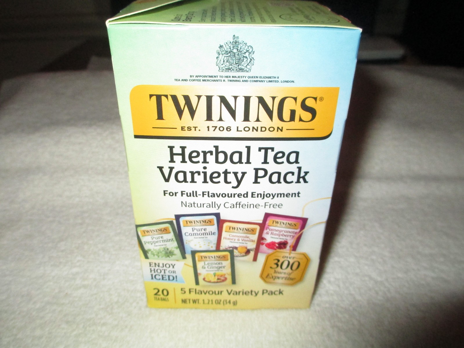 TWINNINGS HERBAL TEA VARIETY PACK BRAND NEW IN PACKAGING + EXTRA & FREE SHIPPING