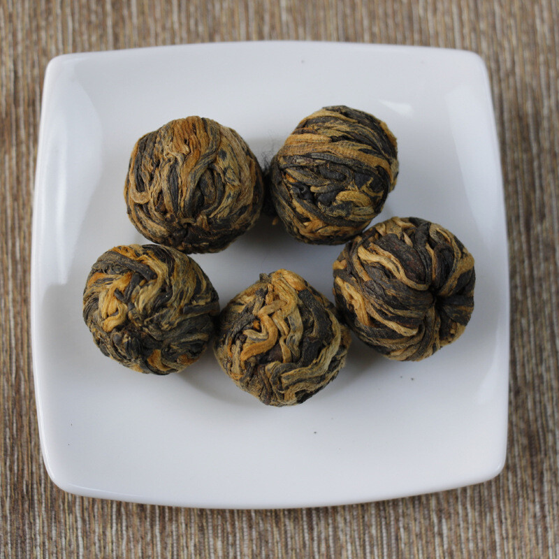 Moonlight White Tea Dragon Pearl 10 Pcs Raw Pu erh White Tea Natural Aged