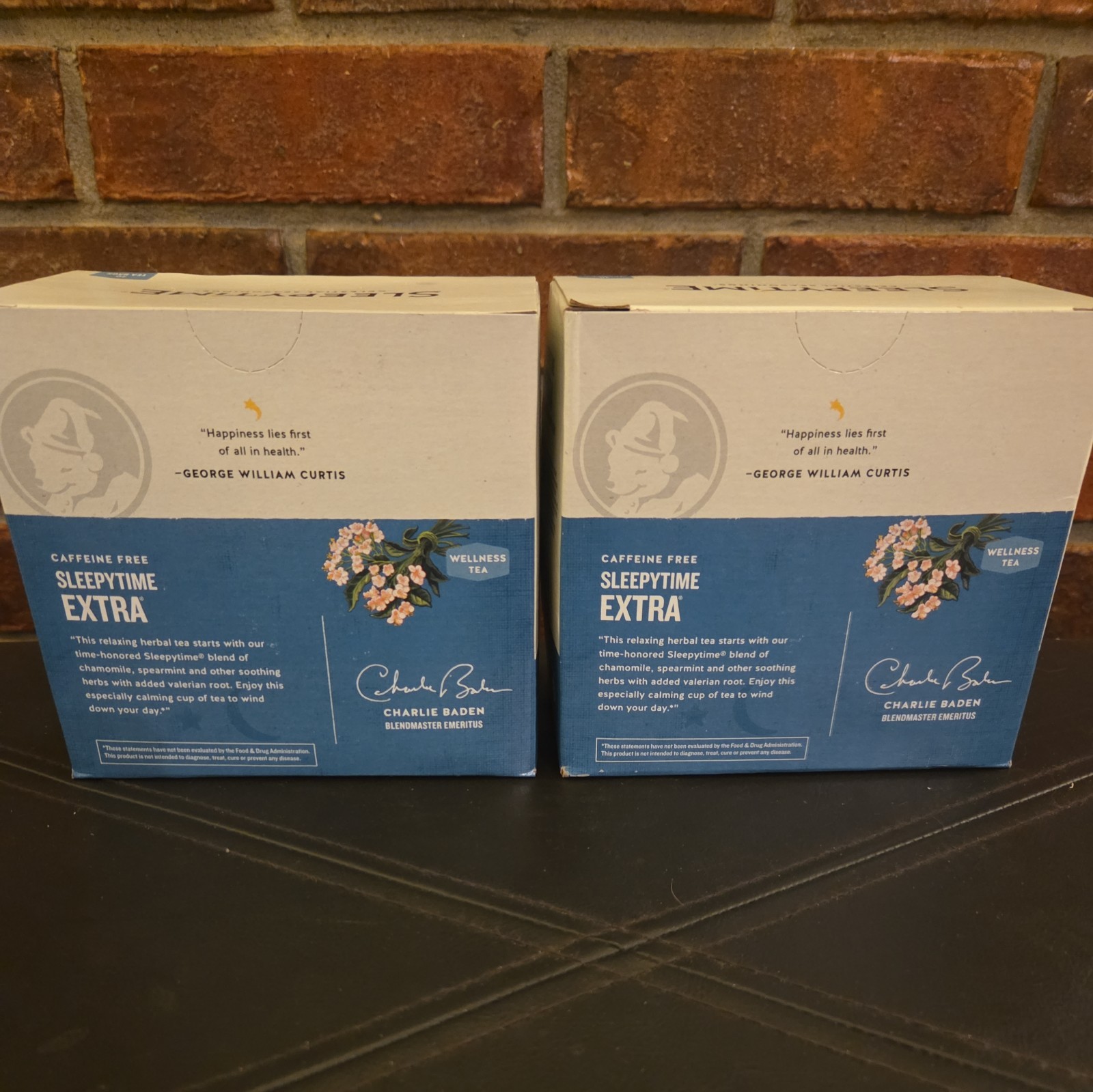 2x Wellness Tea, Sleepytime Extra®, Caffeine Free, 40 Tea Bags Each Box 2.5 oz