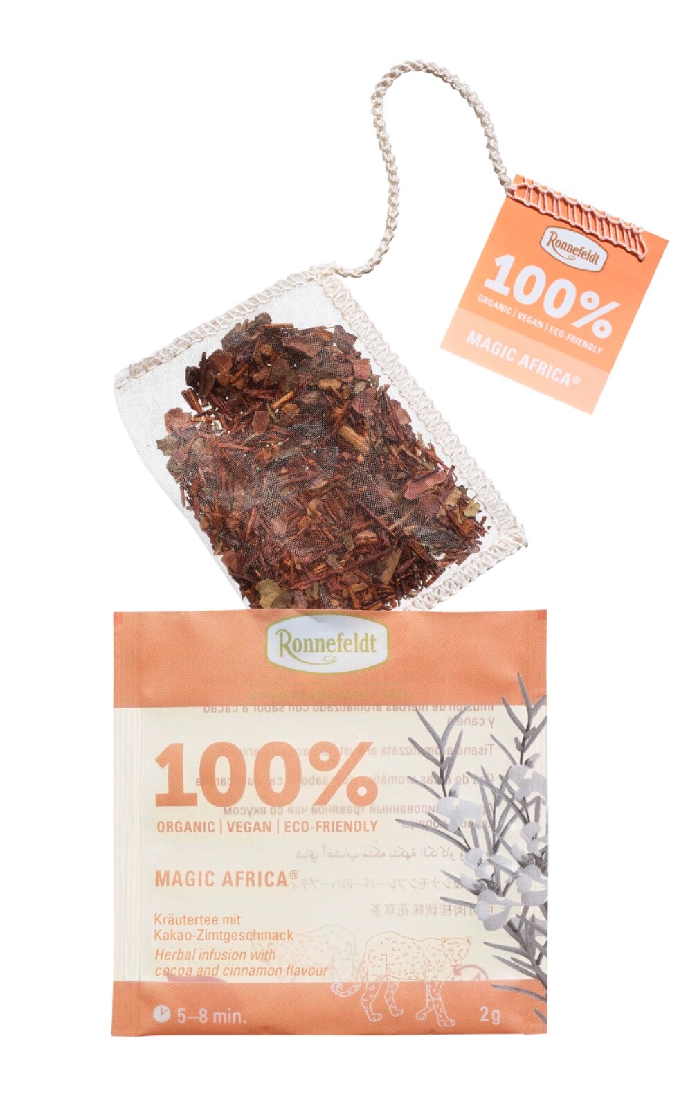 Ronnefeldt 100% Magic Africa. 15 Organic rooibos tea bags