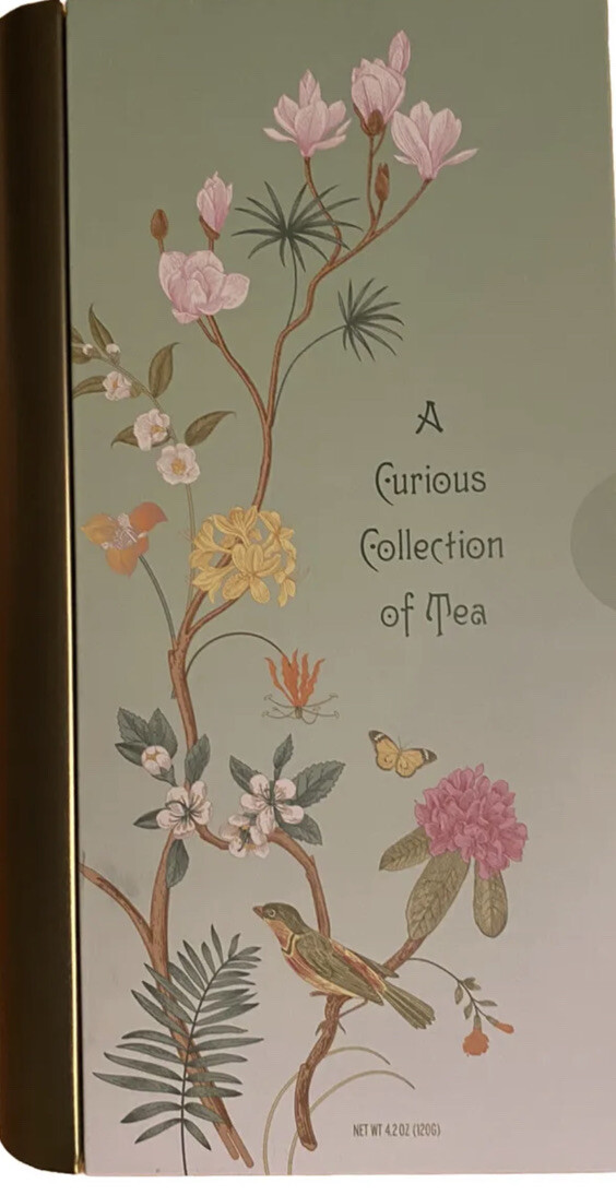 Touch Organic Tea Blends FRUIT TEA STORY Tin Book 60 Pages Elegant Tea Gift ☕️