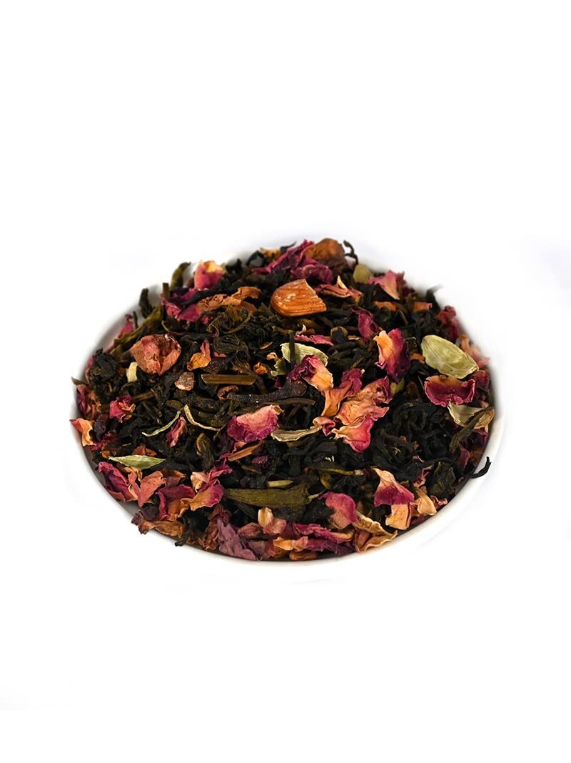Saffron Cup Kashmiri Kahwa Green Tea | 100 gm granules (50 Cups) | Detox Tea