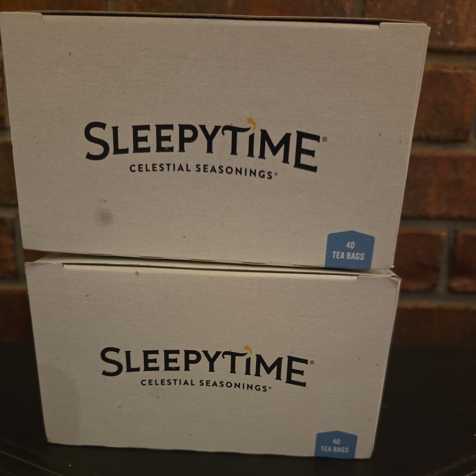 2x Wellness Tea, Sleepytime Extra®, Caffeine Free, 40 Tea Bags Each Box 2.5 oz