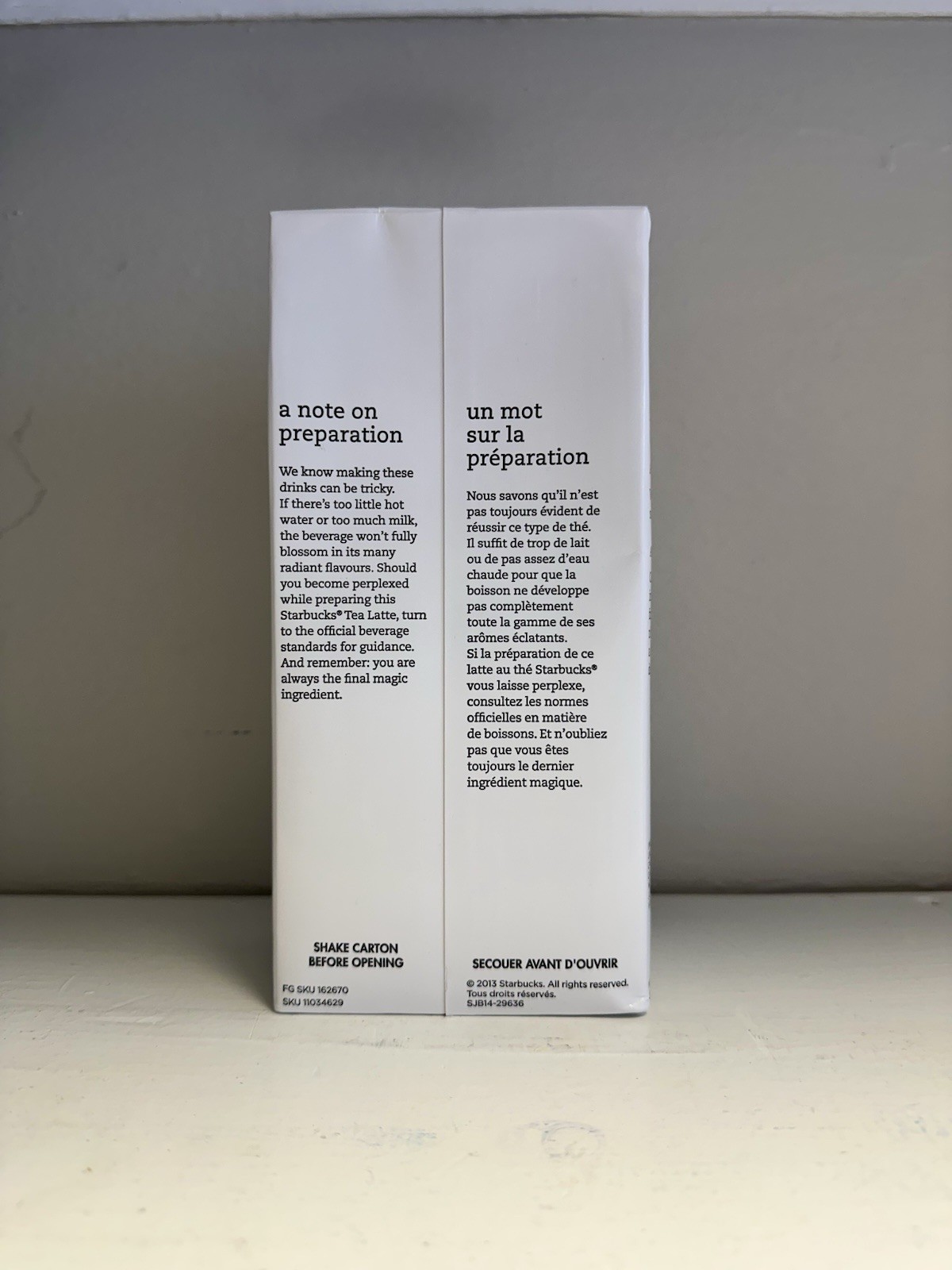 Starbucks Teavana Spiced Black Chai Tea Latte Concentrate