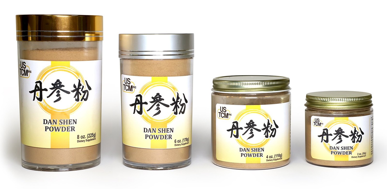 Dan Shen Powder Salvia Miltiorrhiza 120mesh 8oz – 100% Natural Sugar Free