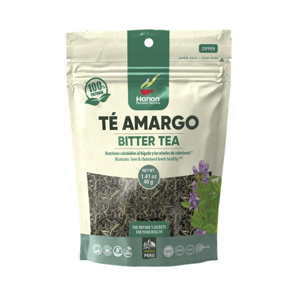 Te Amargo Tea | 100% Natural Bitter Tea | 1.41oz / 40g | Naturally Aids in Su…
