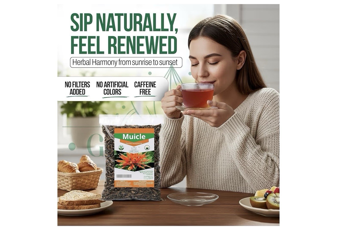 Muicle Mexican Honeysuckle 4.1 oz Herbal Tea 100% Natural Herbs (T-56)