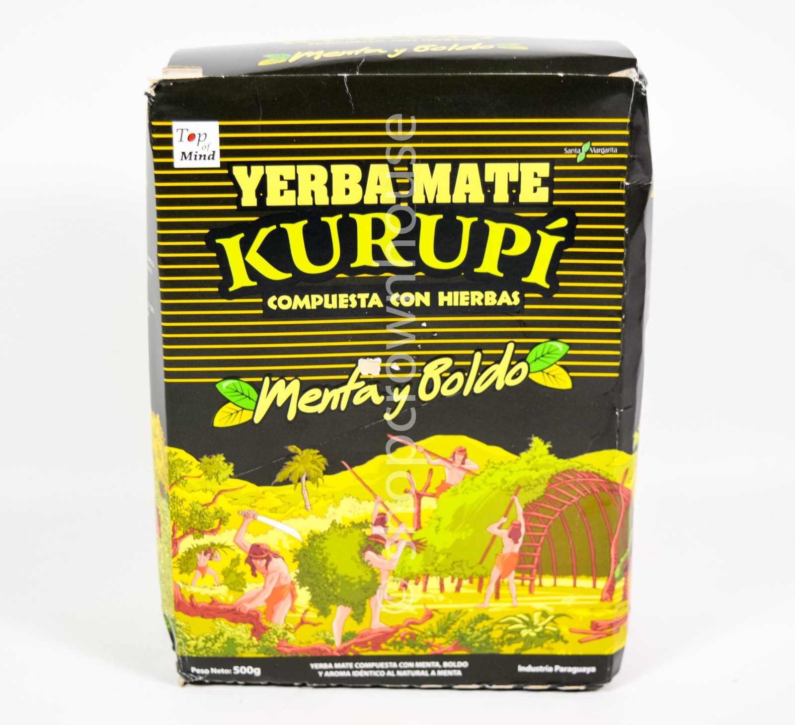 YERBA MATE Kurupi Compuesta Con Herbas Peppermint and Boldo 500g 10/07/2028