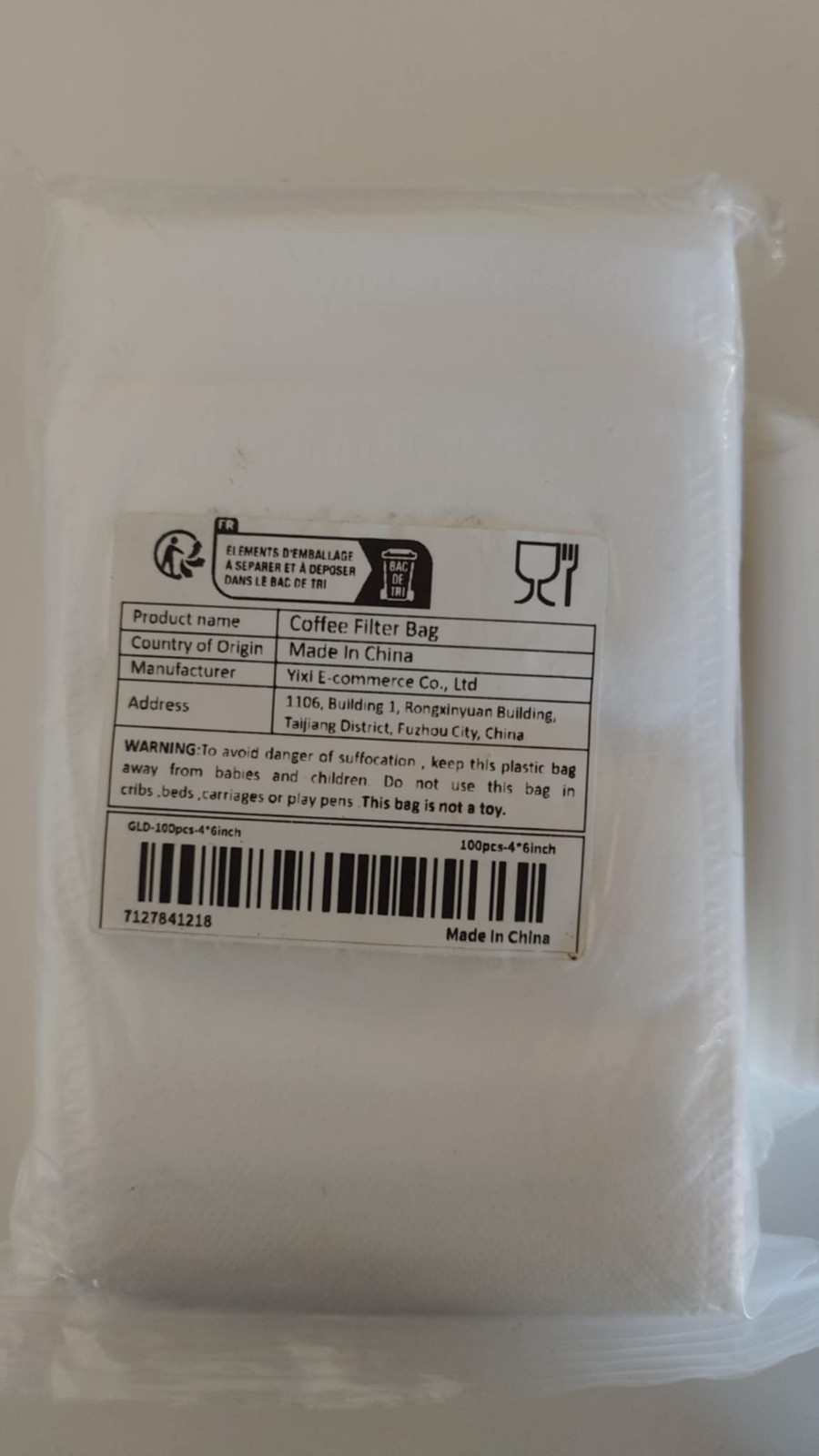 Coffee and Tea Filter Bag (300+ count)
