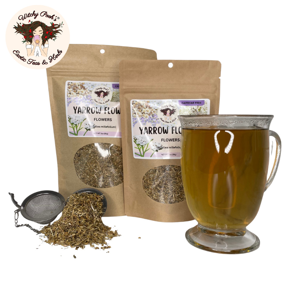 Yarrow Flowers, Flowers Dried, Flowers Whole, Dried Herbs, Food Grade Herbs