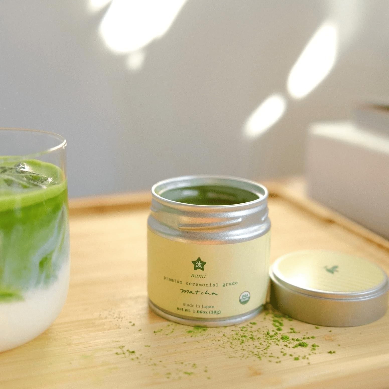 Nami Matcha | Okumidori First Harvest – 30g | USDA Organic, Smooth & Vibrant …