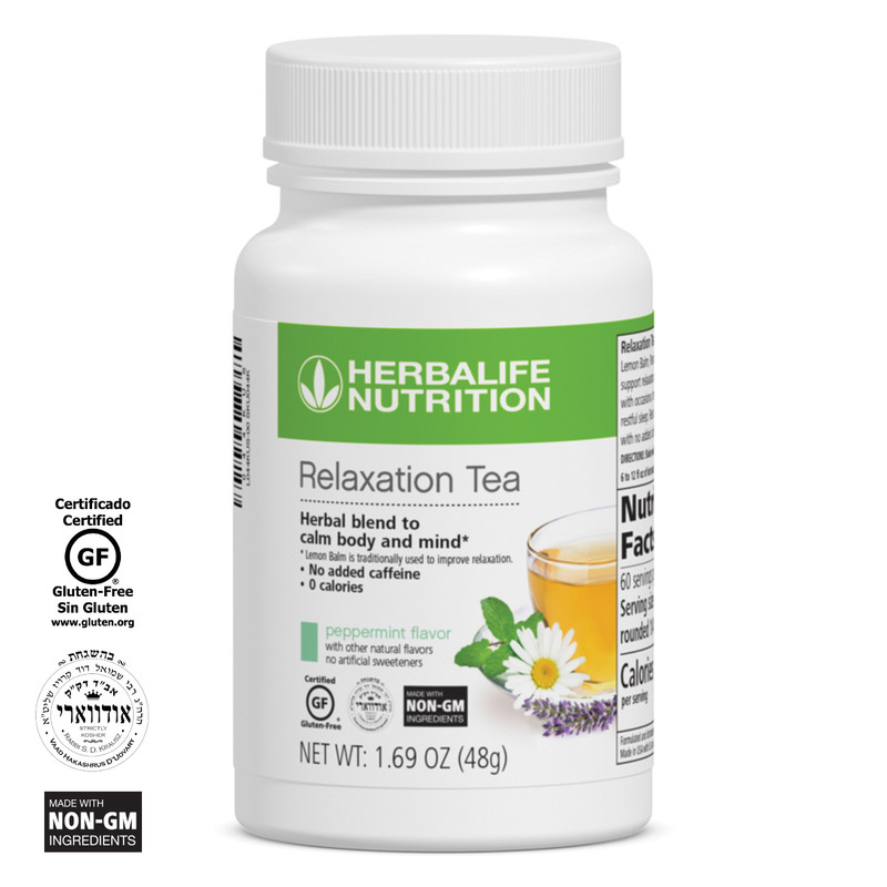 Herbalife Relaxation Tea Peppermint Soothing Herbal Blend for Stress Relief