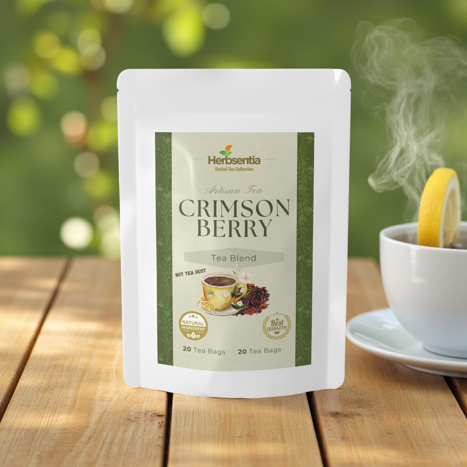 Crimson Berry Tea – Organic