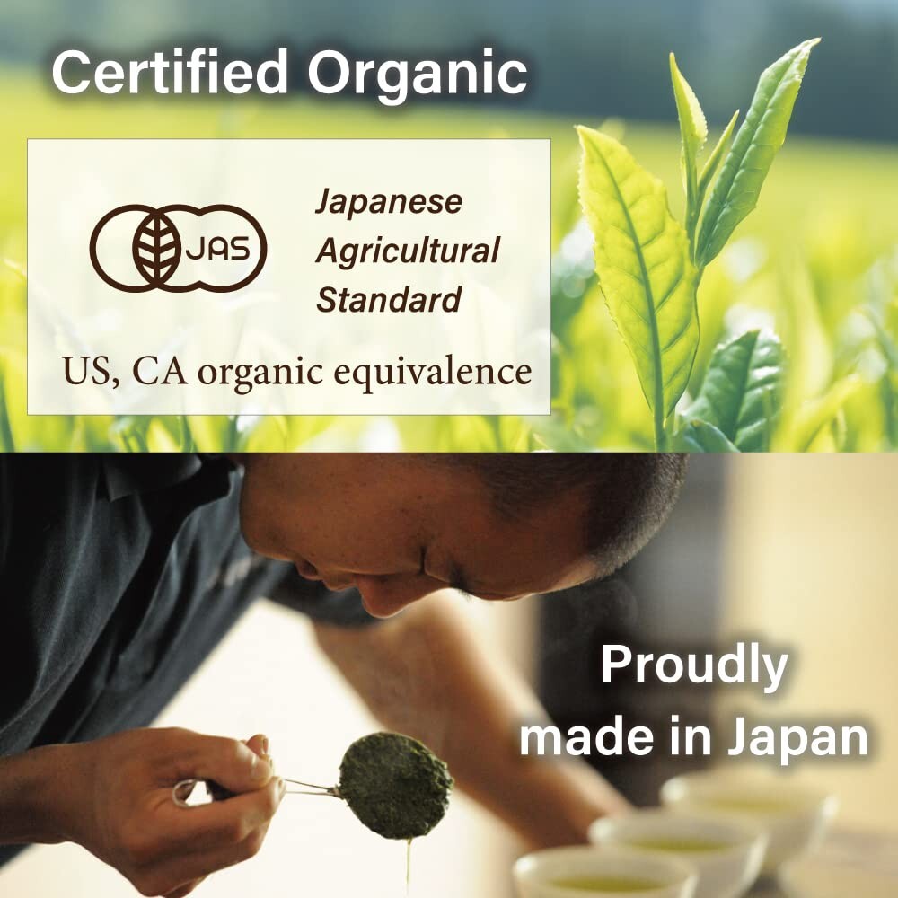 ORGANIC Hojicha Roasted Green Tea Powder [100g/3.5oz] Premium culinary grade …