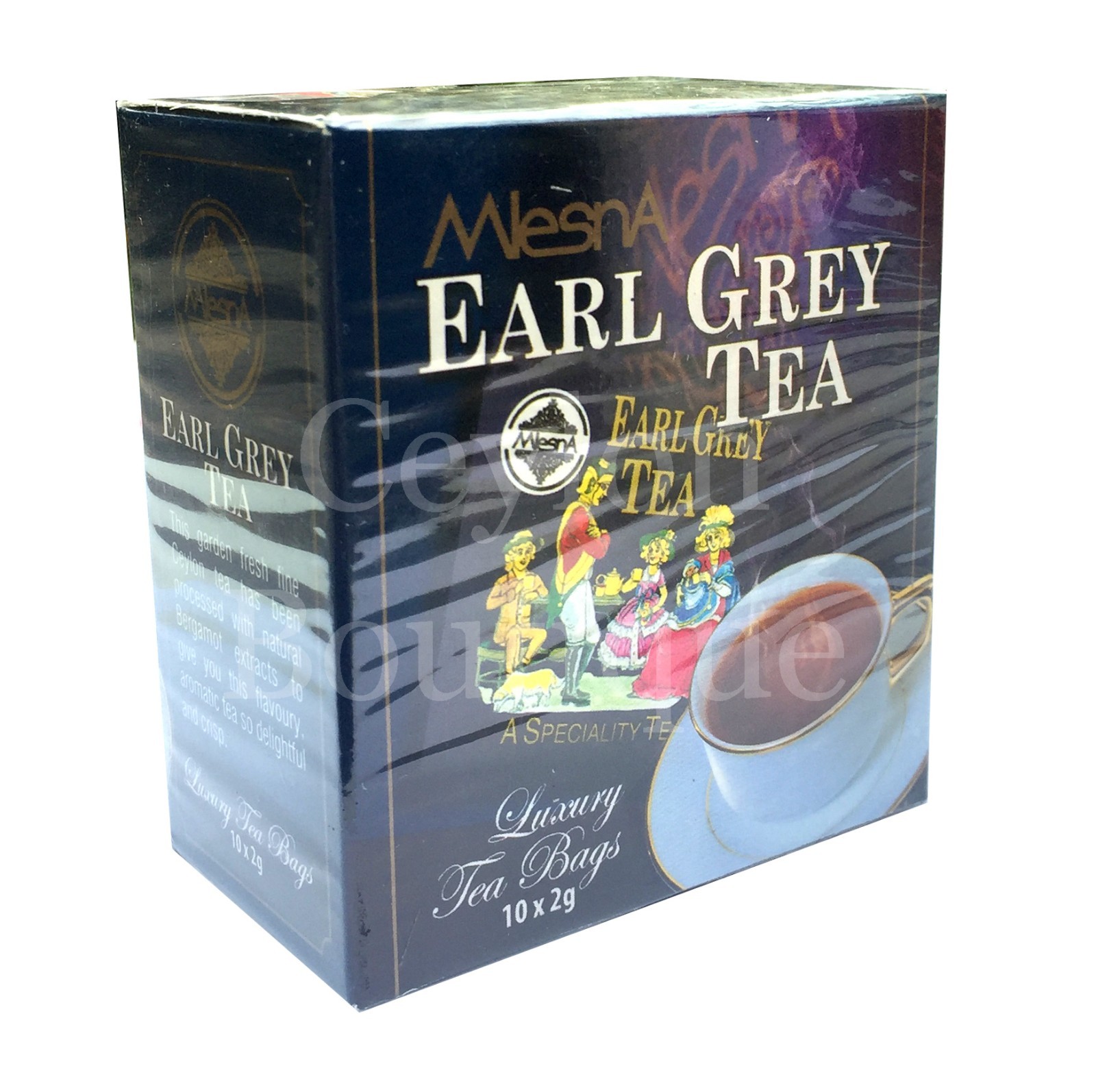 Mlesna Earl Grey – Ceylon Tea in Luxury 10 Tea Bags
