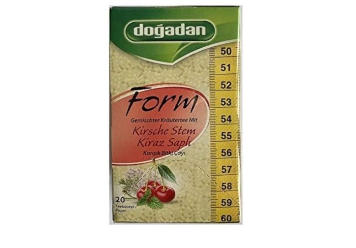 Form Tea With Cherry Stalk Natural Herbal 10 Boxes / 200 Tea Bags Detox Tea