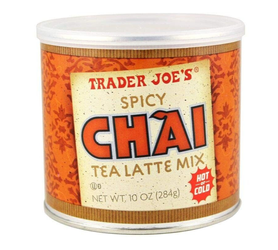 3 Packs Trader Joe’s Spicy Chai Tea Latte Mix 10 oz Each Pack, Total 30 oz