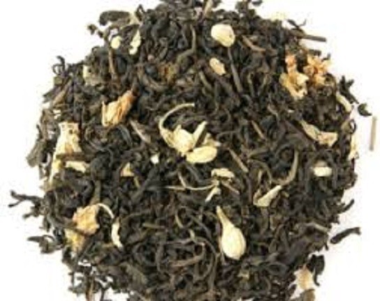 Jasmine China & Silver Needle 8oz EU grade non flavored Green leaf tea