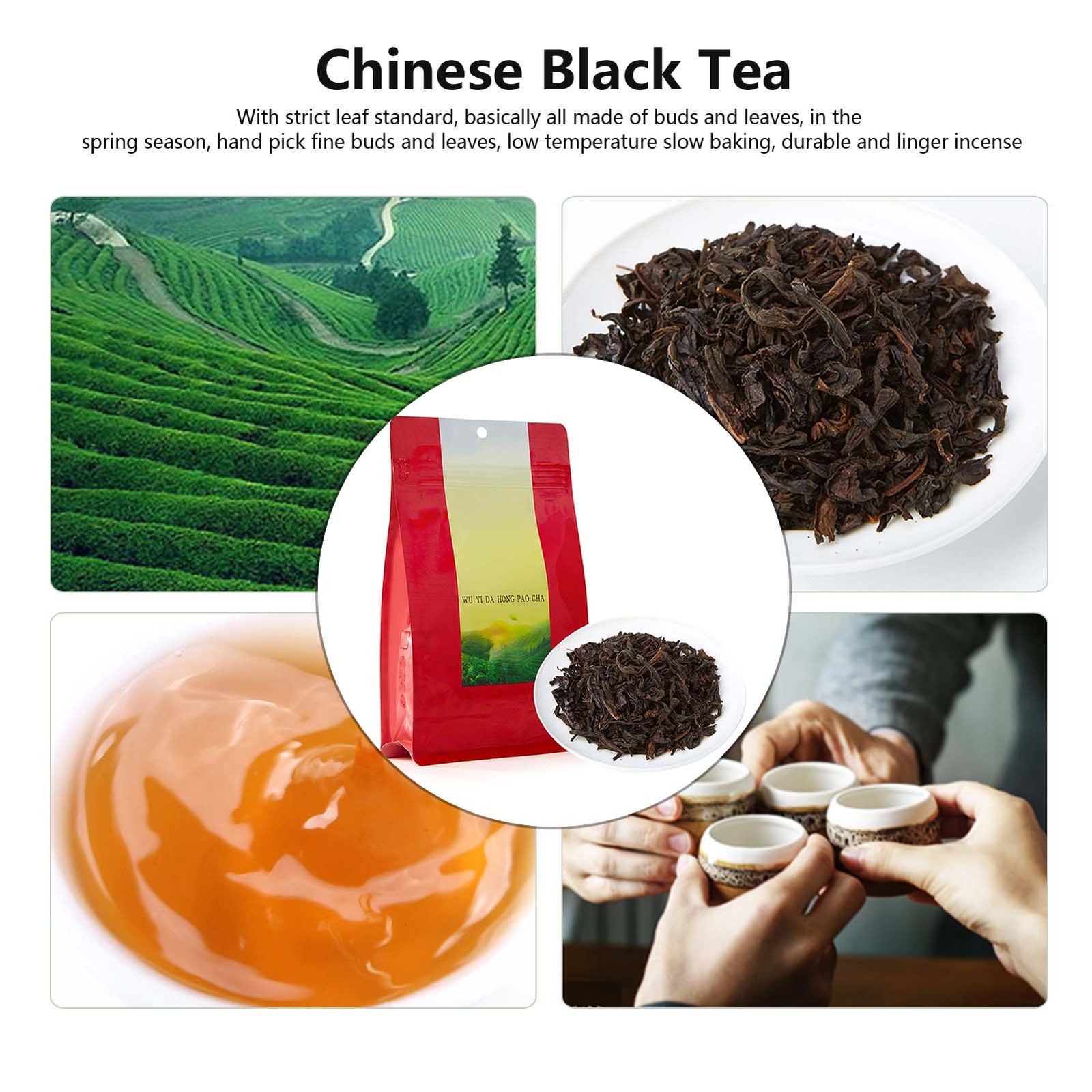 150g Da Hong Pao Tea Golden Clear Refreshing For Morning Tea