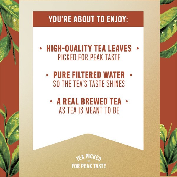 Gold Peak Sweet Slightly Sweet Unsweetened Tea 52oz 6 Pack Variety