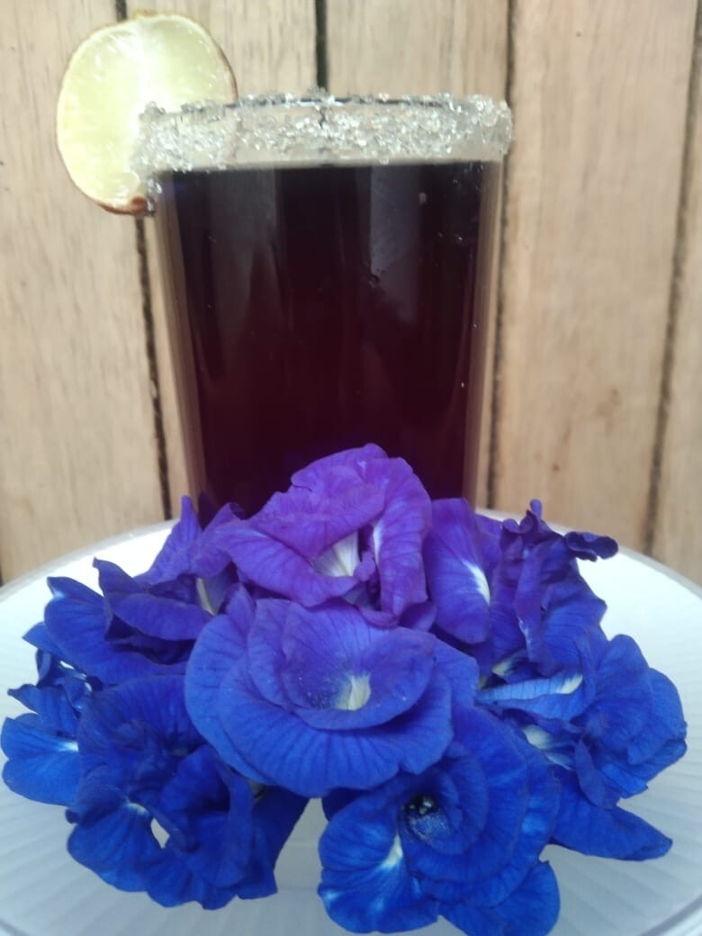 Butterfly Pea Flower Dried Blue Tea Nil Katarolu Pure Organic Natural Herbal 50g