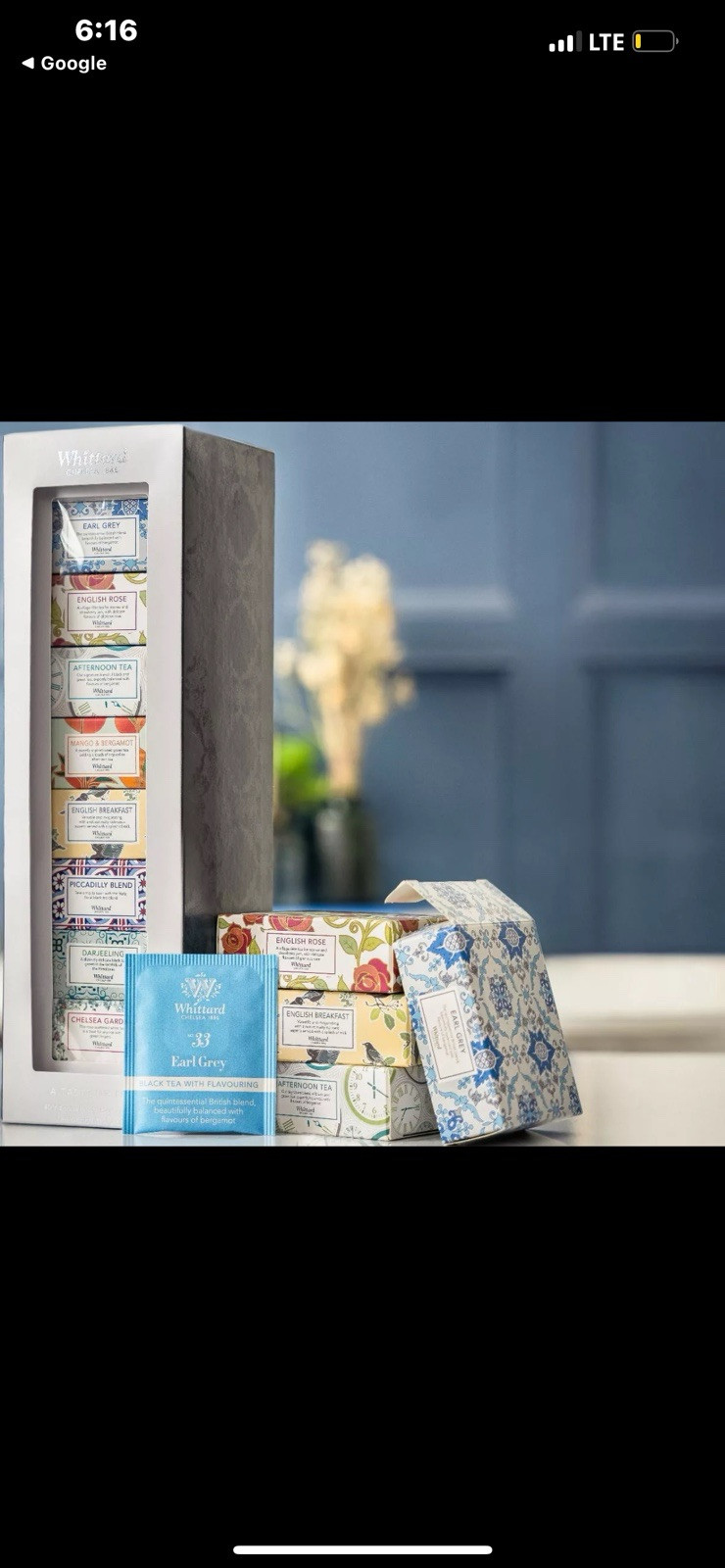 Whittard Chelsea 1886 Taste of Tea Gift Set