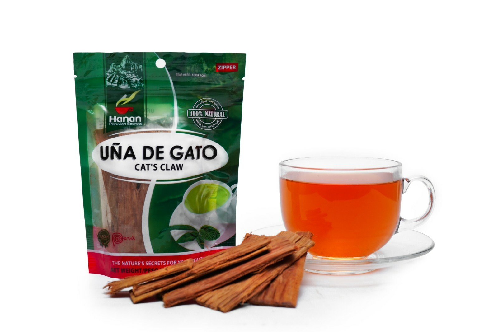 Hanan Peruvian Secrets Una De Gato Herbal Tea | 100% Natural Cat’s Claw Bark