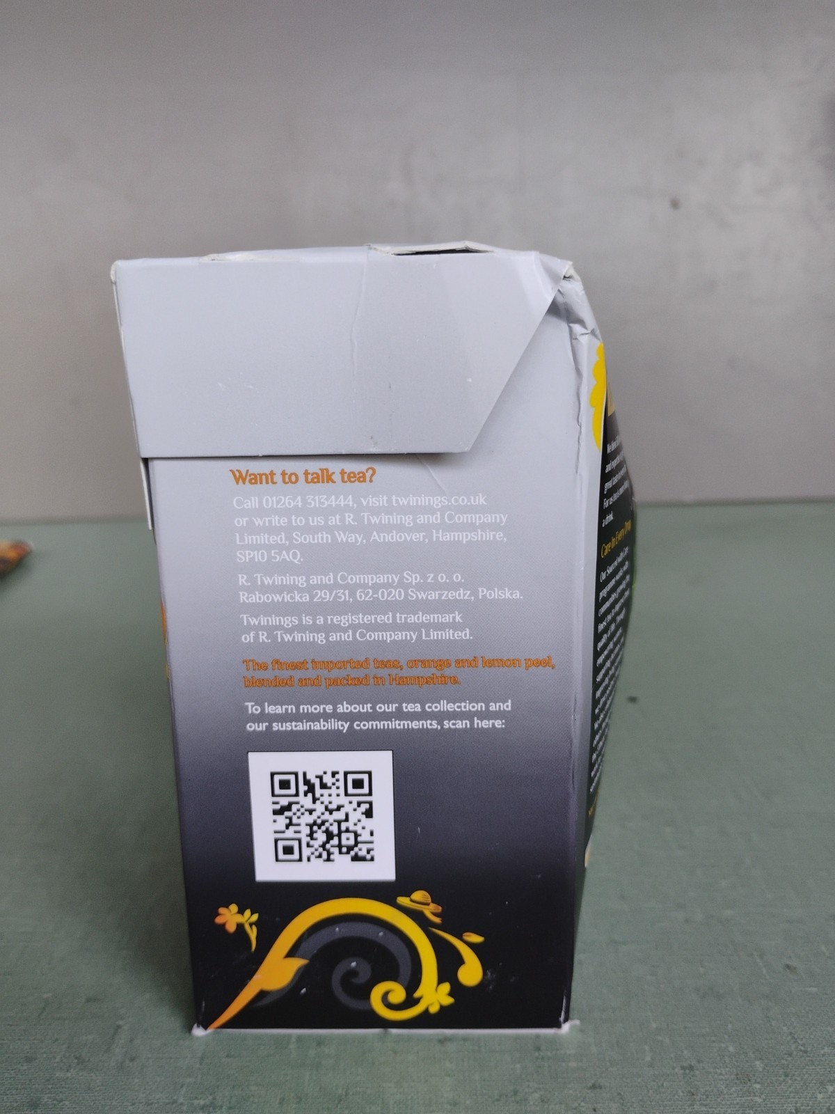 Twinings Lady Grey 40 Tea Bags 9-Pack Exp 06/2026 Damaged Boxes