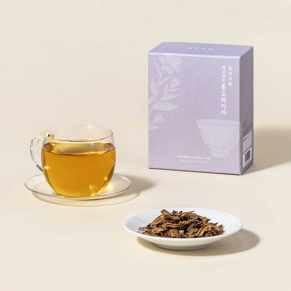 Ssanggye Korean Aged Red Balloon Flower Root Tea Doraji 60g Herbal Loose Leaf