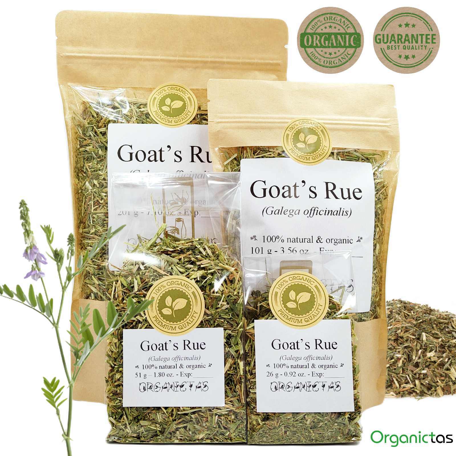 Organic GOATS RUE Tea Dried Cut Loose Galega Officinalis Premium Quality Herb