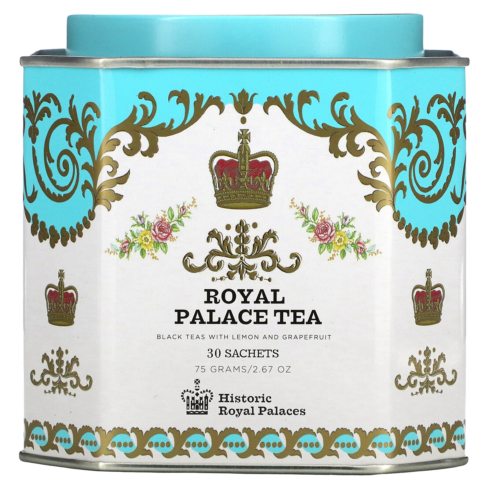 Harney & Sons, Black Teas with Lemon and Grapefruit, 30 Sachets, 2.67 oz (75 g)